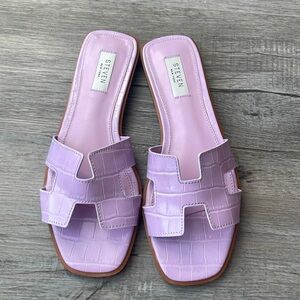 Purple Sandals